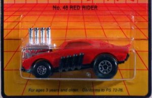 MATCHBOX Superfast no 48 RED RIDER w/o side tampo